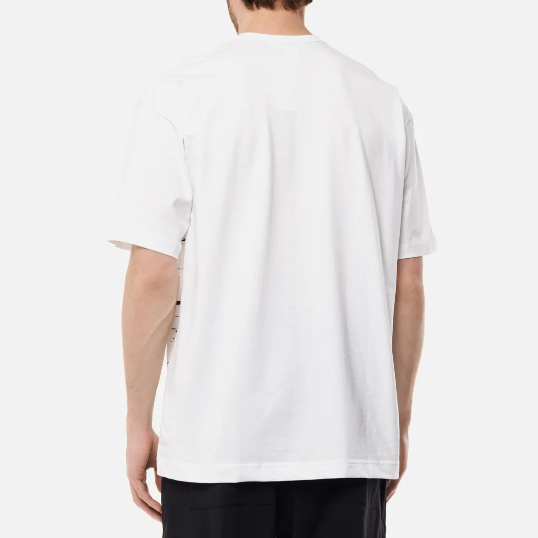 Comme des Garcons SHIRT Мужская футболка x Christian Marclay Print Splat Crew Neck