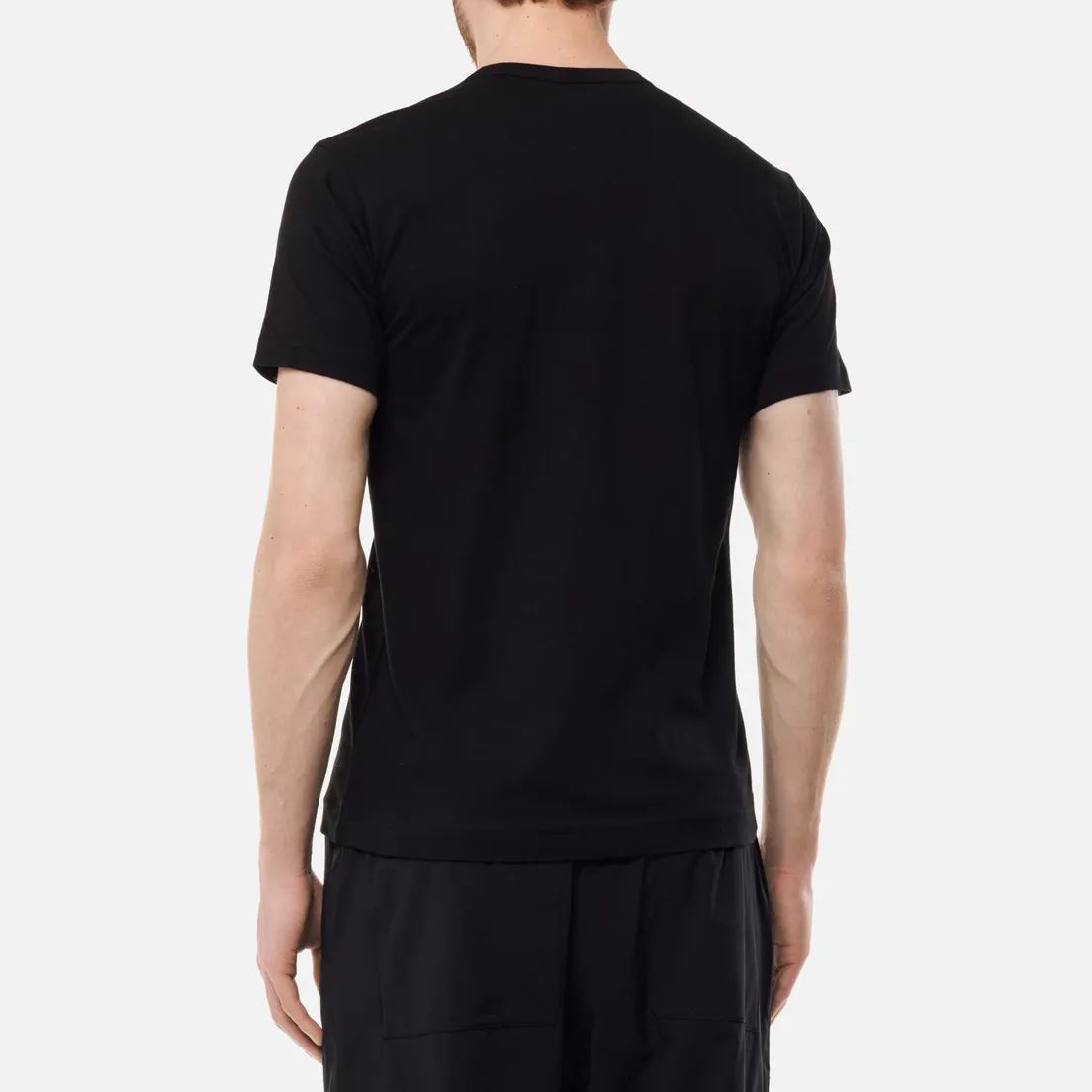Comme des Garcons SHIRT Мужская футболка x Christian Marclay Print Spring Summer Crew Neck