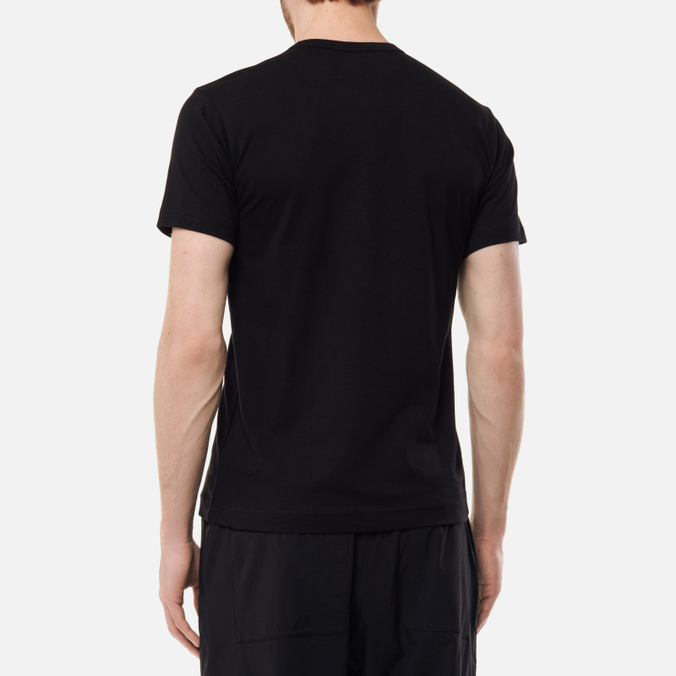 Мужская футболка Comme des Garcons SHIRT, цвет чёрный, размер XL FI-T007-S22-1 x Christian Marclay Print Spring Summer Crew Neck - фото 4