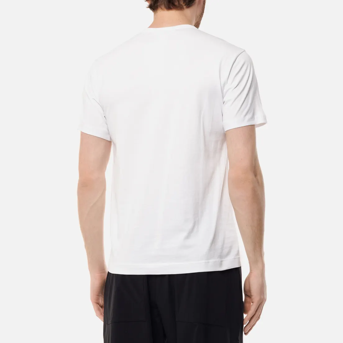Comme des Garcons SHIRT Мужская футболка x Christian Marclay Print Shirt Crew Neck
