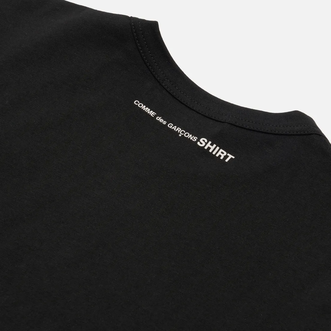 Comme des Garcons SHIRT Мужской лонгслив Back Logo Monogram