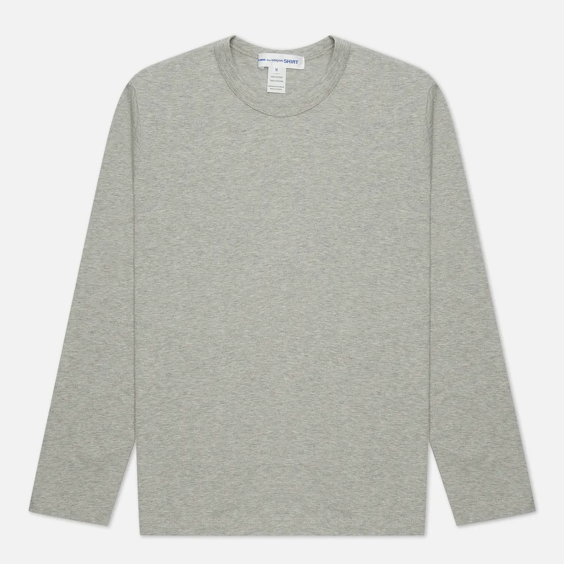 Comme des Garcons SHIRT Мужской лонгслив Back Logo Monogram