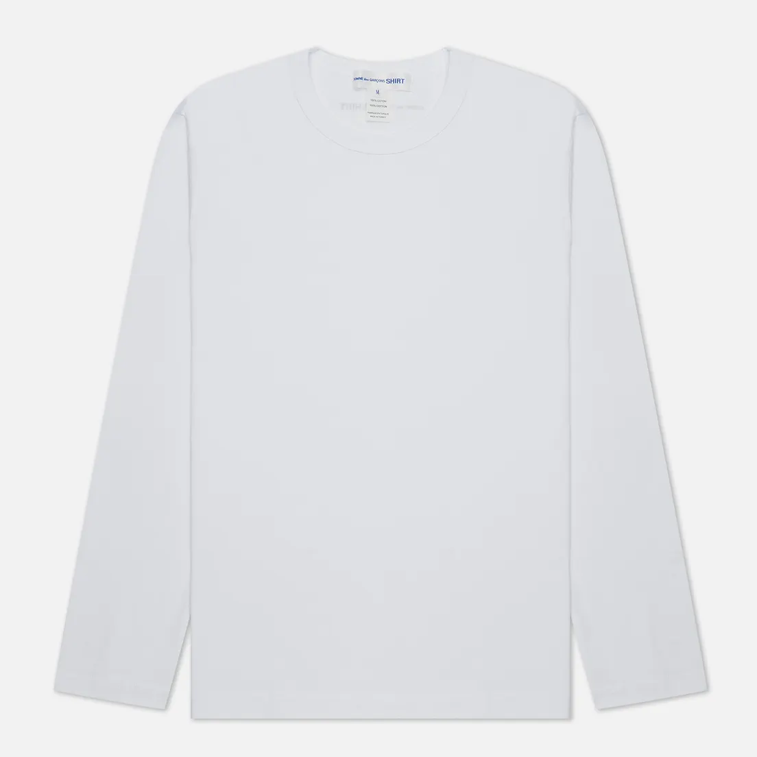 Comme des Garcons SHIRT Мужской лонгслив Back Logo Monogram