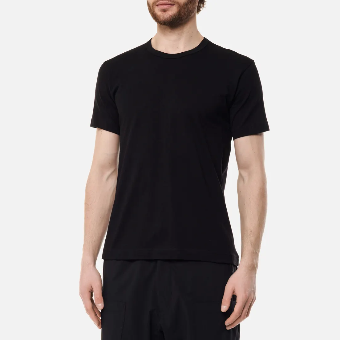 Comme des Garcons SHIRT Мужская футболка Back Logo Monogram
