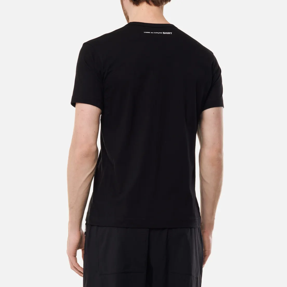 Comme des Garcons SHIRT Мужская футболка Back Logo Monogram
