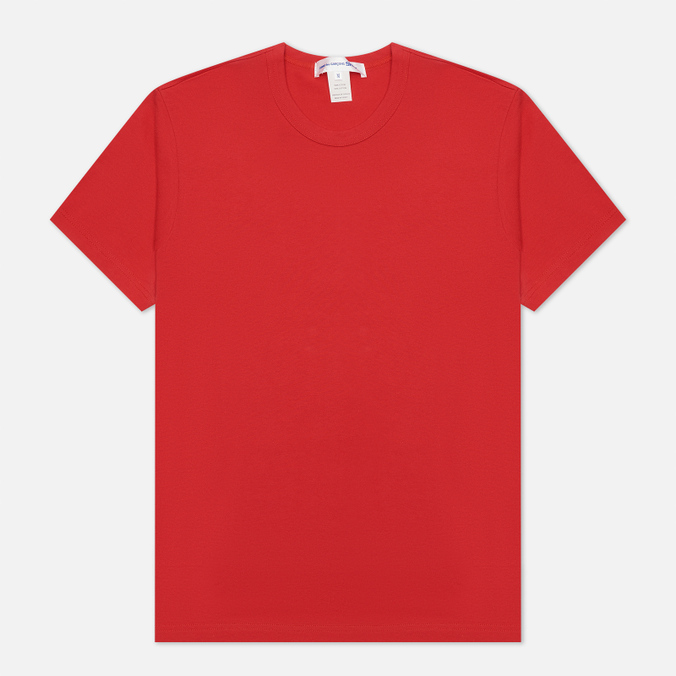 Мужская футболка Comme des Garcons SHIRT, цвет красный, размер S