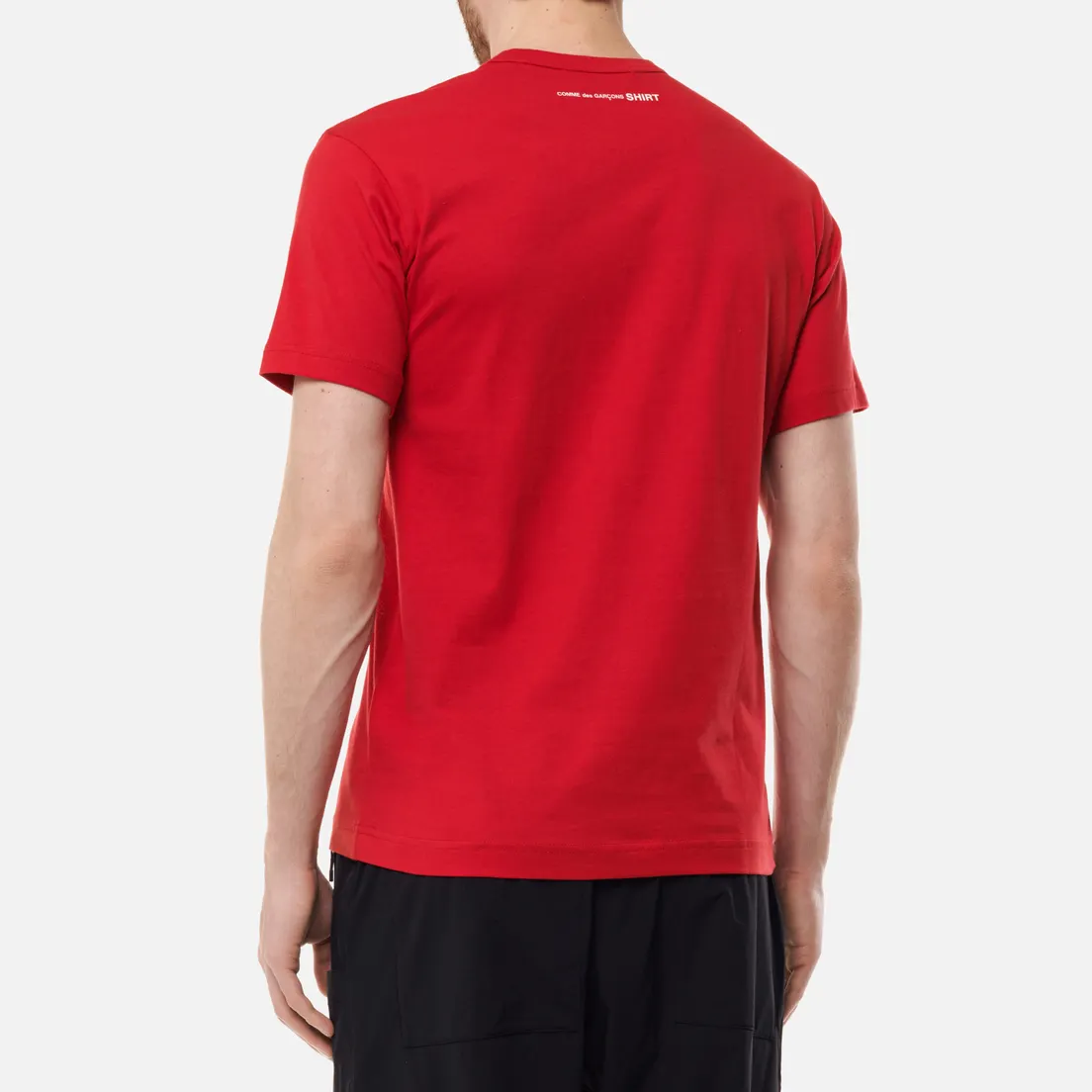 Comme des Garcons SHIRT Мужская футболка Back Logo Monogram