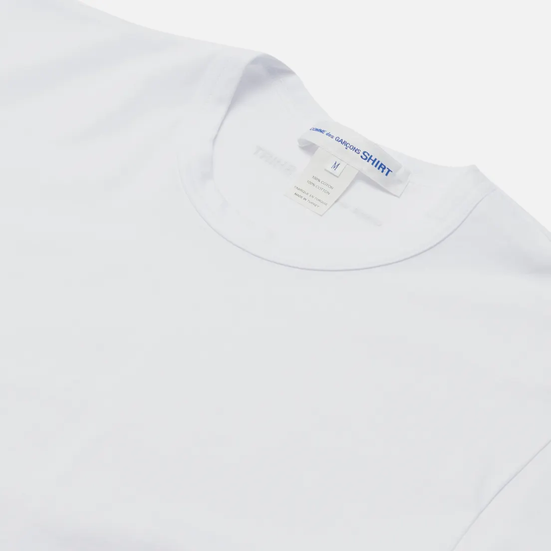 Comme des Garcons SHIRT Мужская футболка Back Logo Monogram