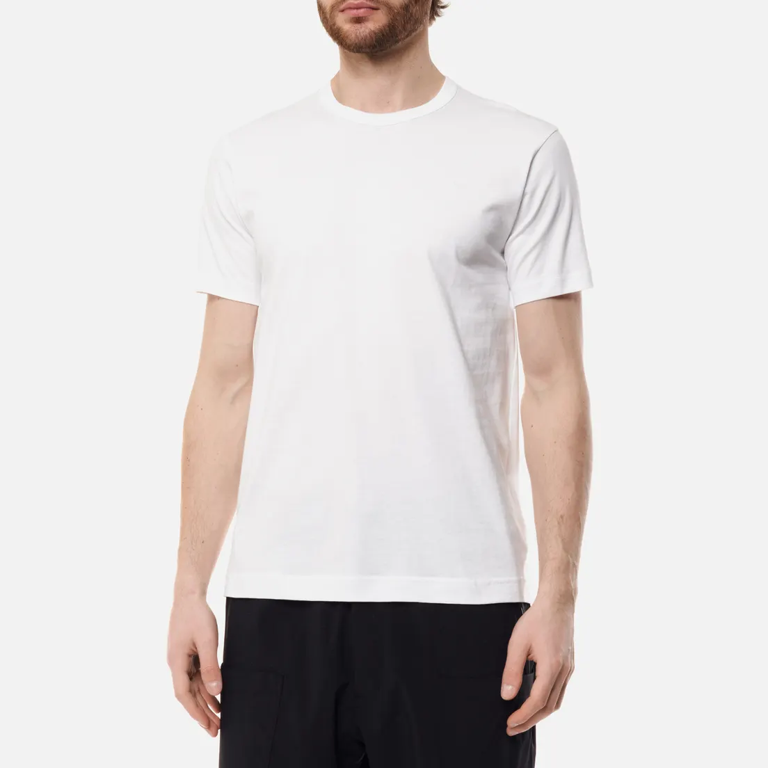 Comme des Garcons SHIRT Мужская футболка Back Logo Monogram
