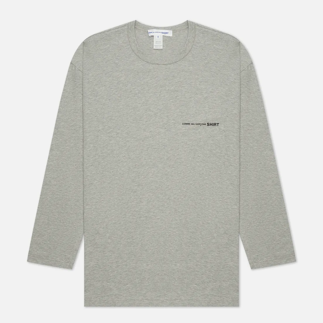 Comme des Garcons SHIRT Мужской лонгслив Front Logo Monogram