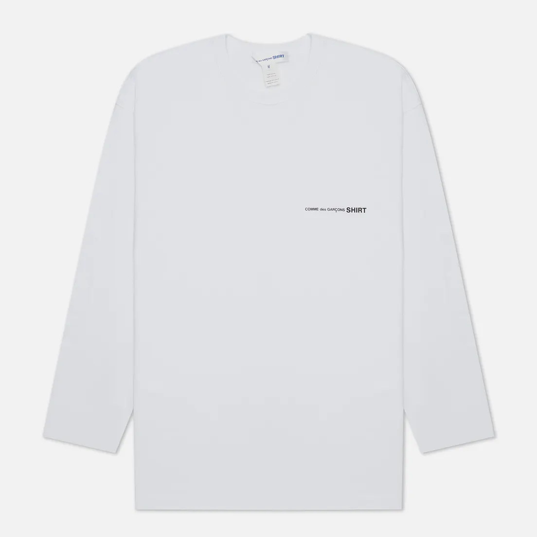 Comme des Garcons SHIRT Мужской лонгслив Front Logo Monogram