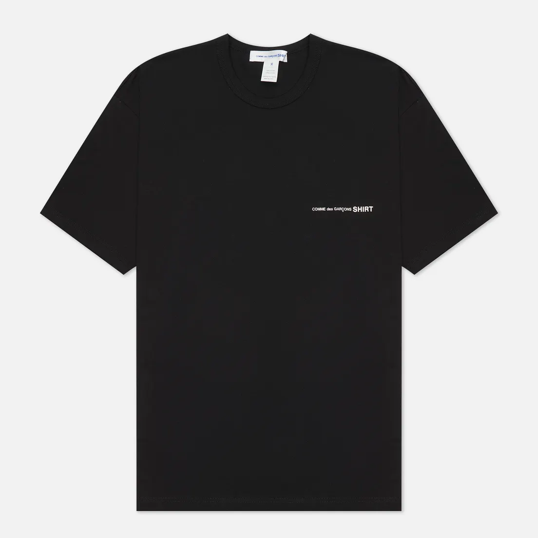 Comme des Garcons SHIRT Мужская футболка Front Logo Monogram