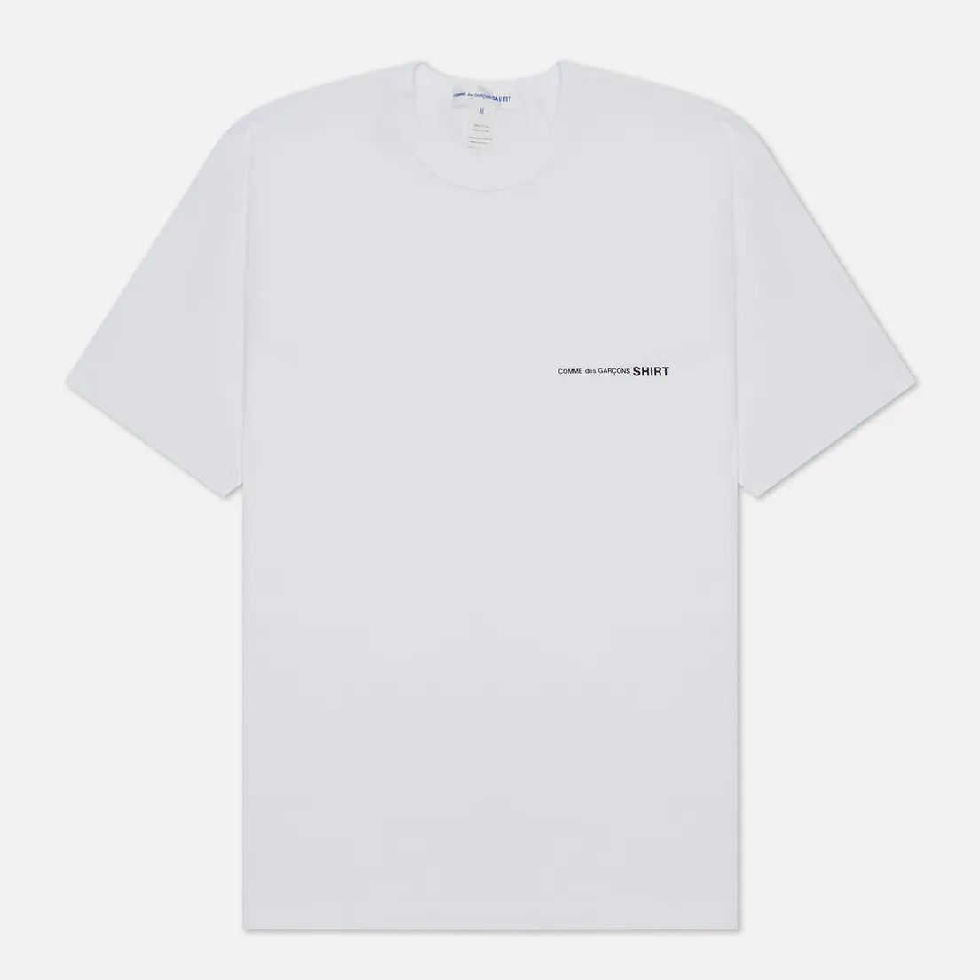 Comme des Garcons SHIRT Мужская футболка Front Logo Monogram