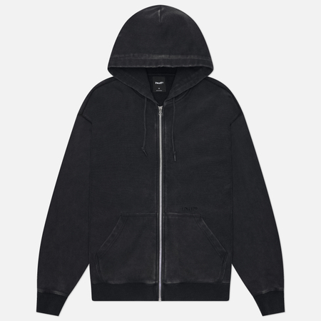 Мужская толстовка HUF Pacific Wash Full-Zip Hoodie, цвет чёрный, размер XXL