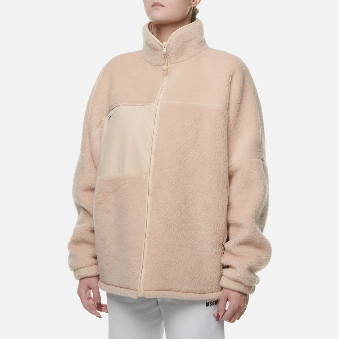 PANGAIA Женская флисовая куртка Archive Fleece Zipped