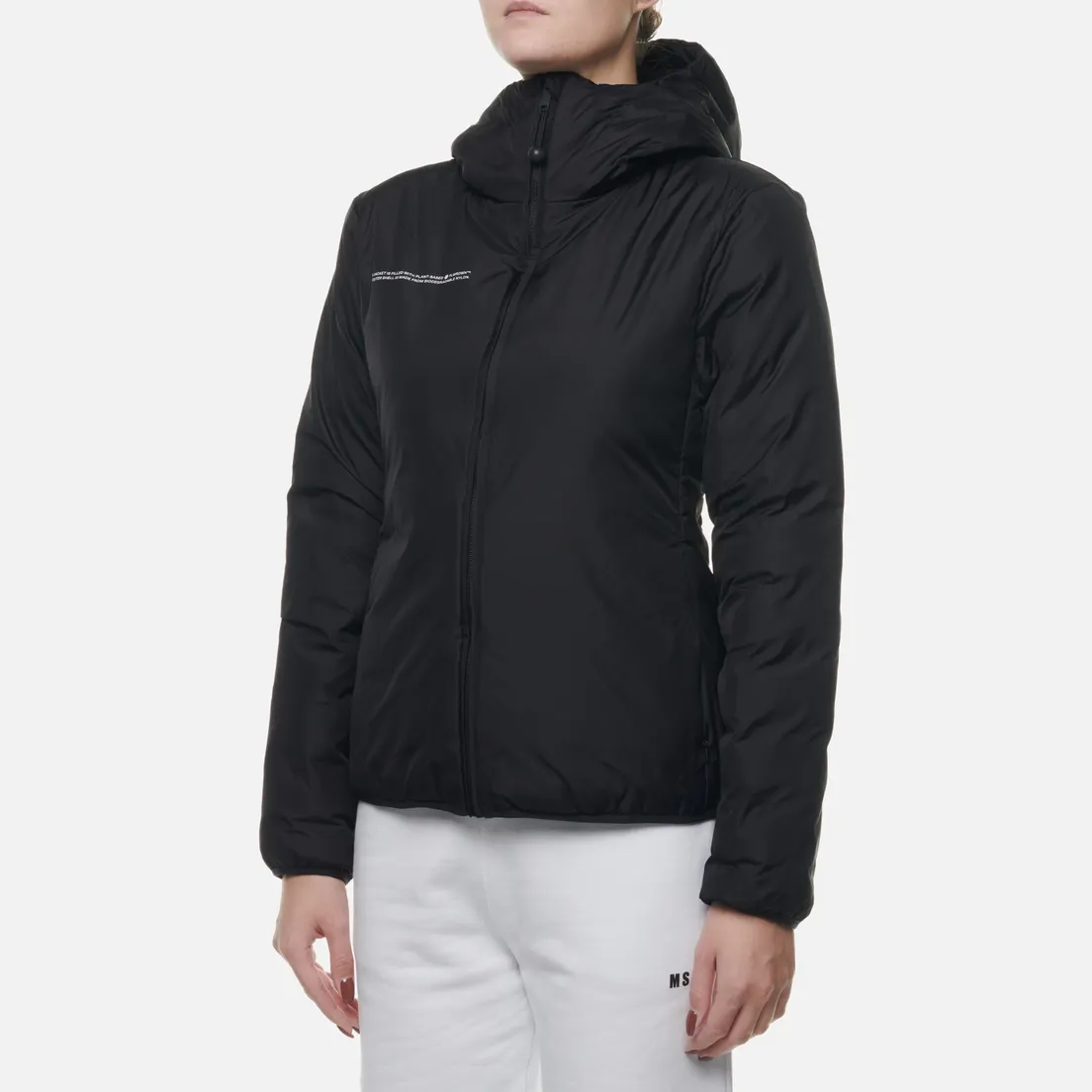 PANGAIA Женский пуховик FLWRDWN Lightweight Down Hooded