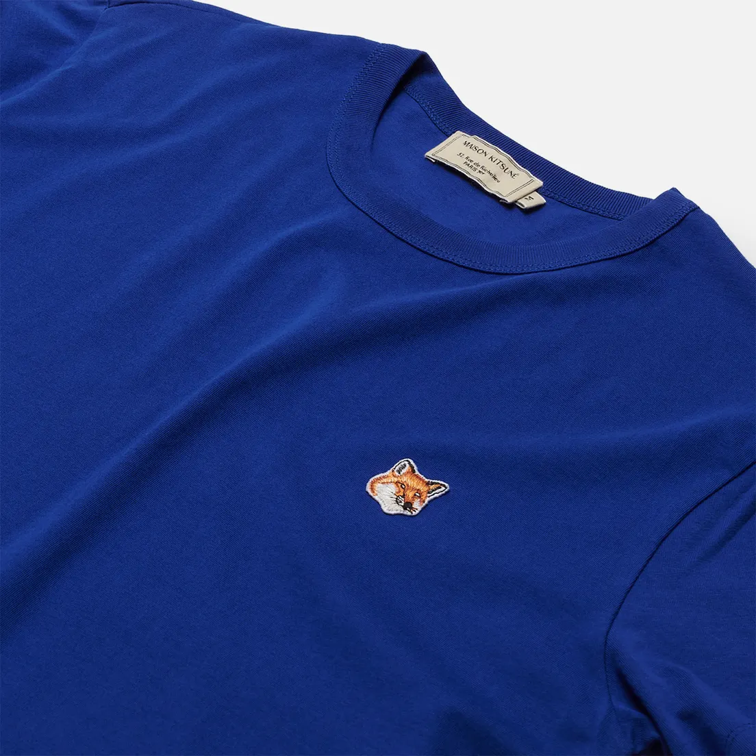 Maison Kitsune Мужская футболка Fox Head Patch