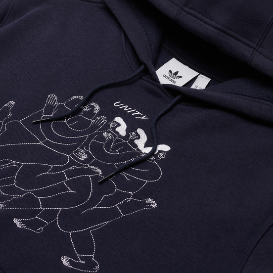 Мужская толстовка adidas Originals x Unity Graphic Hoodie Legend Ink/White