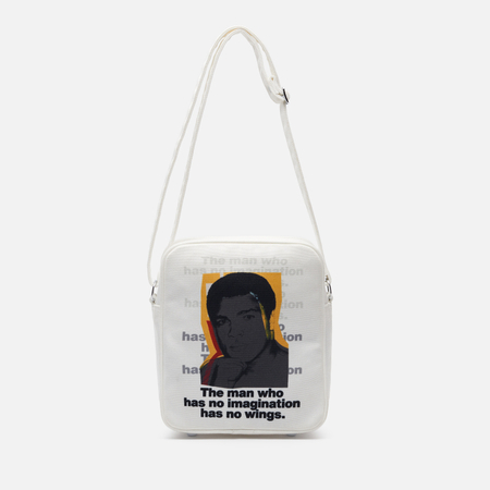 Сумка Comme des Garcons SHIRT x Andy Warhol Slogan, цвет белый