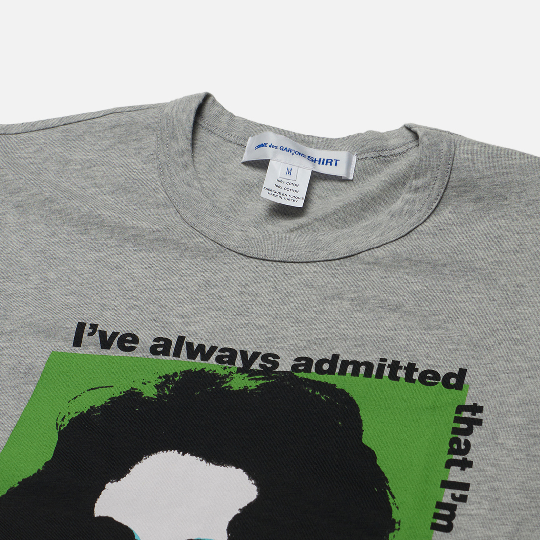 Comme des Garcons SHIRT Мужская футболка x Andy Warhol Elizabeth Taylor