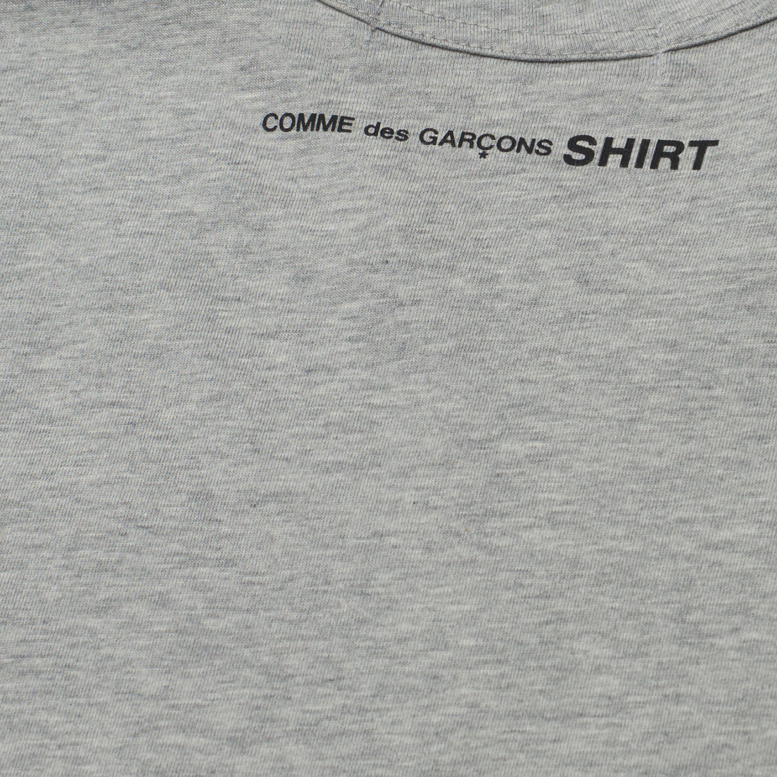 Comme des Garcons SHIRT Мужская футболка Back Top Logo