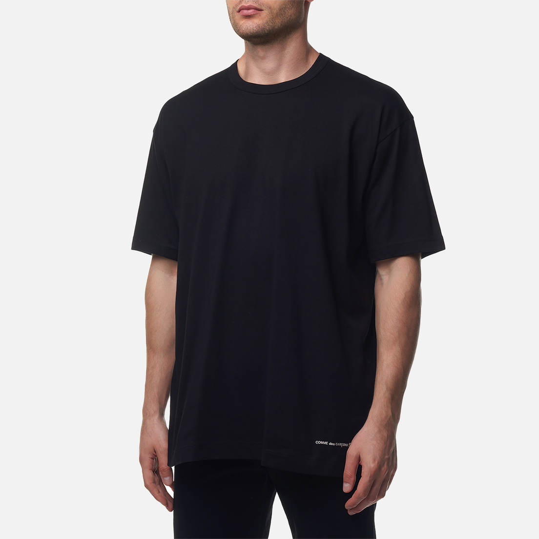 Comme des Garcons SHIRT Мужская футболка Front Hip Logo