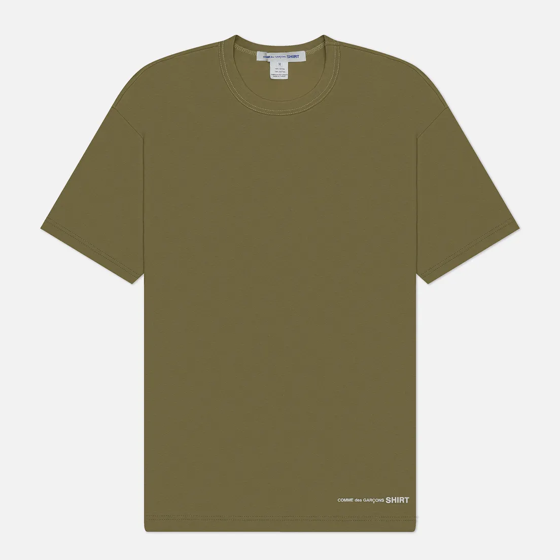 Comme des Garcons SHIRT Мужская футболка Front Hip Logo