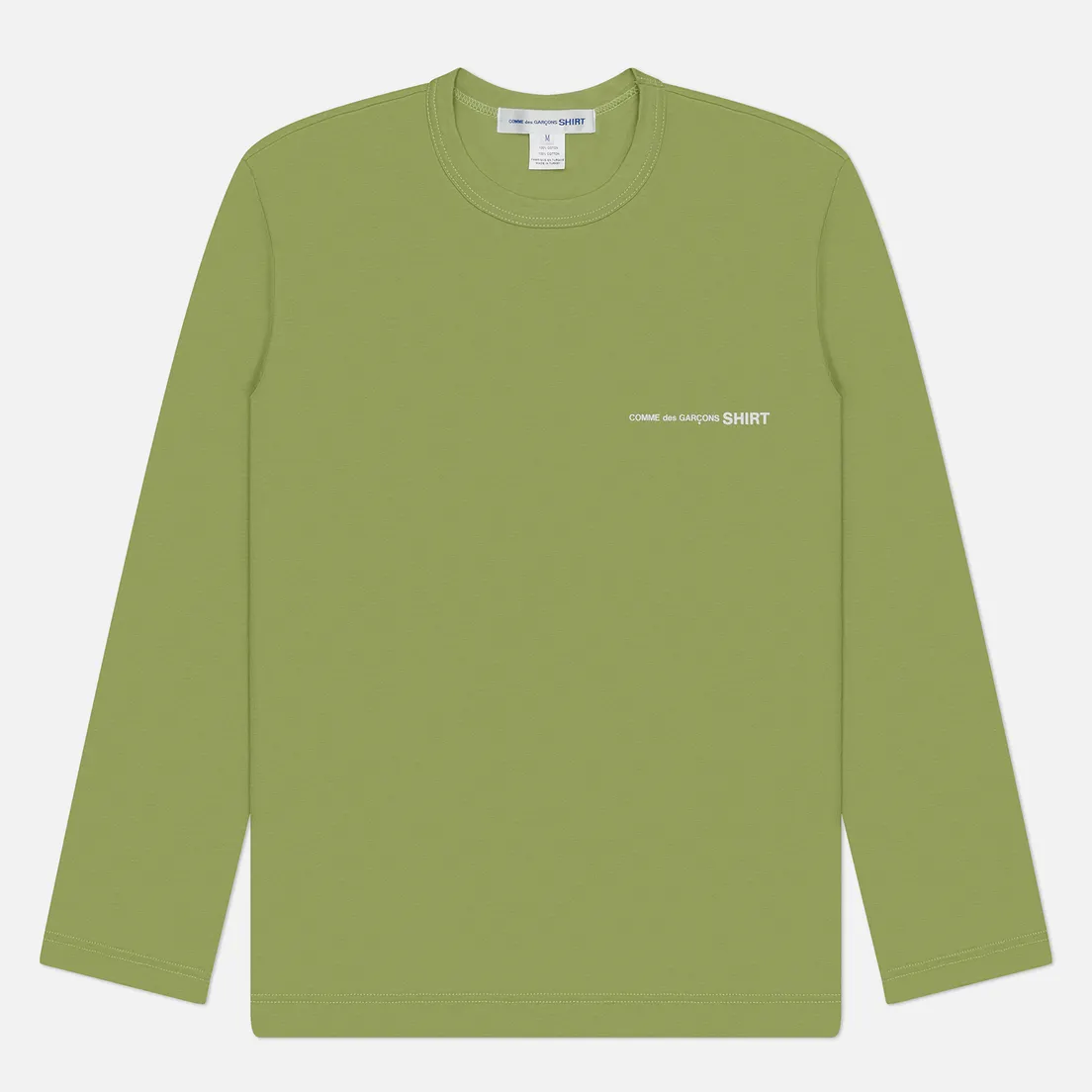 Comme des Garcons SHIRT Мужской лонгслив Front Chest Logo