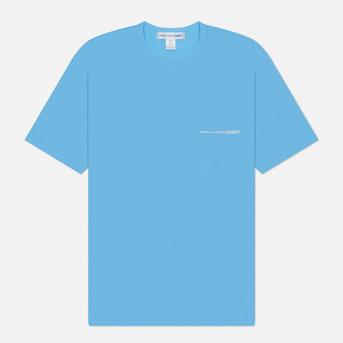 Comme des Garcons SHIRT Мужская футболка Front Chest Logo