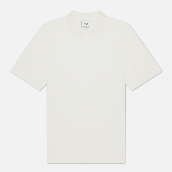 Мужское поло Y-3 Classic Pique Core White