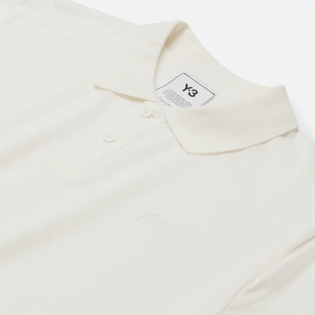 Y-3 Мужское поло Classic Pique