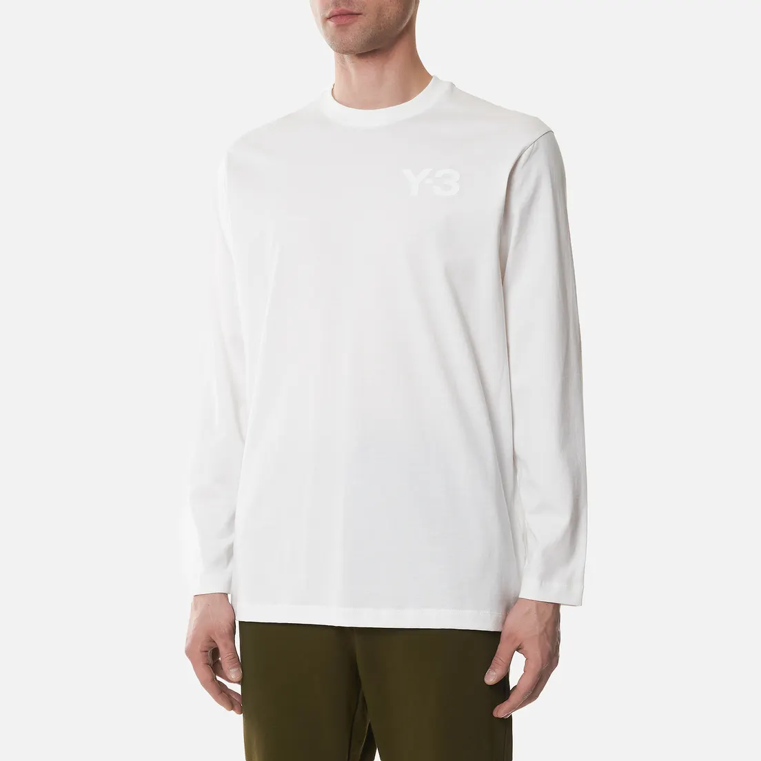 Y-3 Мужской лонгслив Classic Chest Logo Y-3