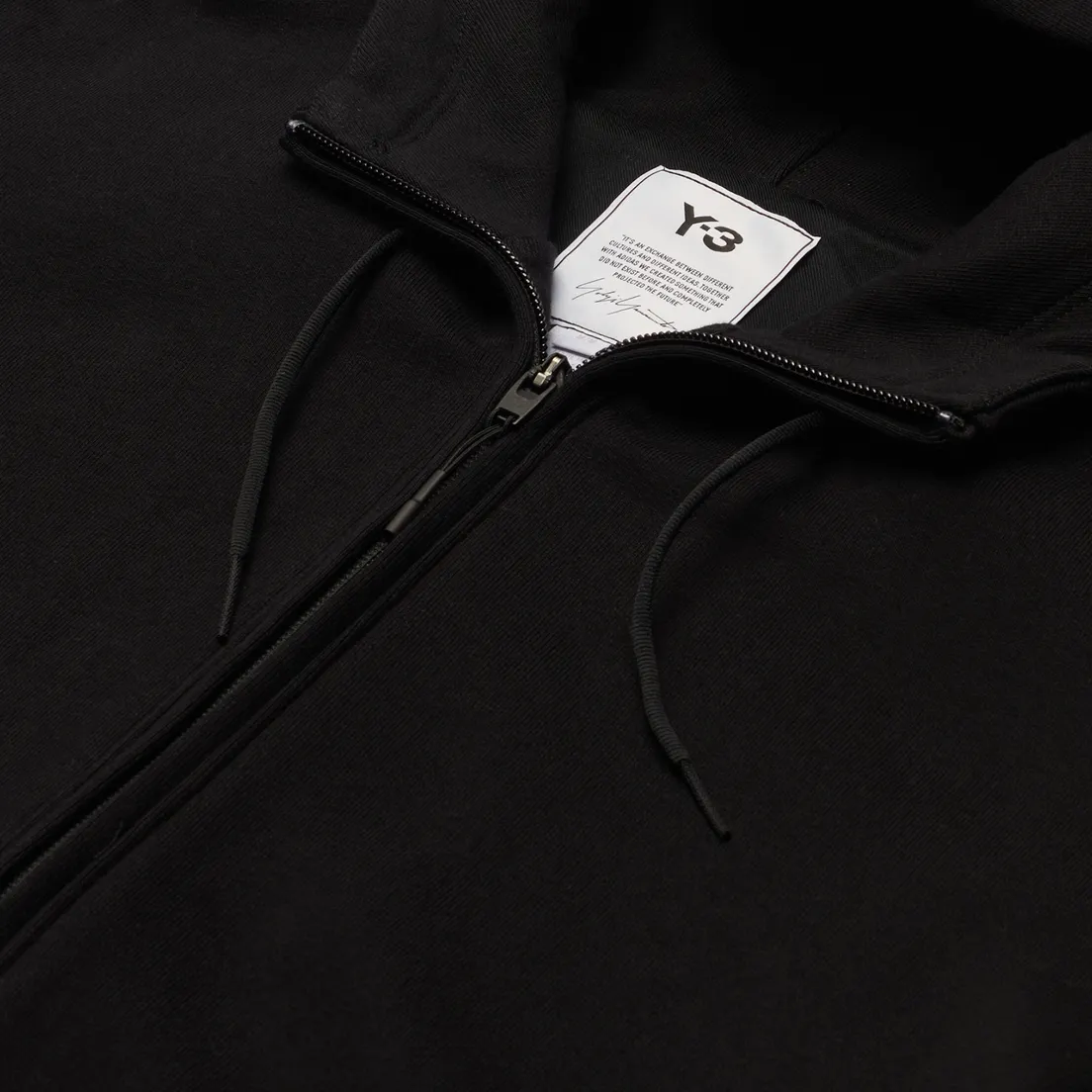 Y-3 Мужская толстовка Classic Back Logo Full-Zip Hoodie