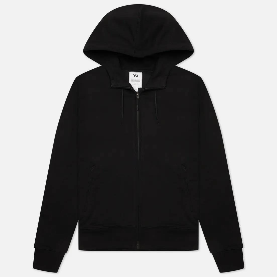 Y-3 Мужская толстовка Classic Back Logo Full-Zip Hoodie