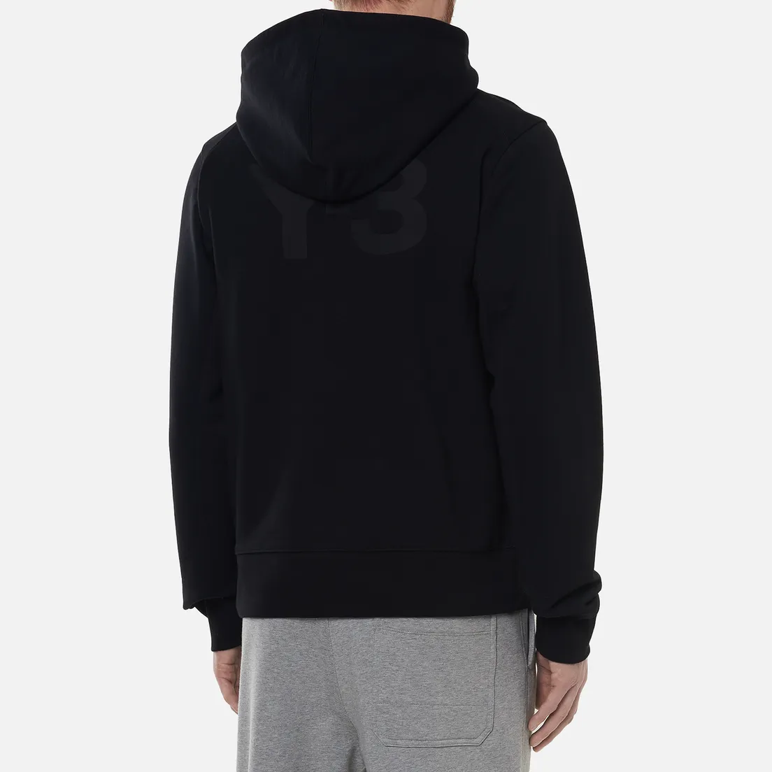 Y-3 Мужская толстовка Classic Back Logo Full-Zip Hoodie