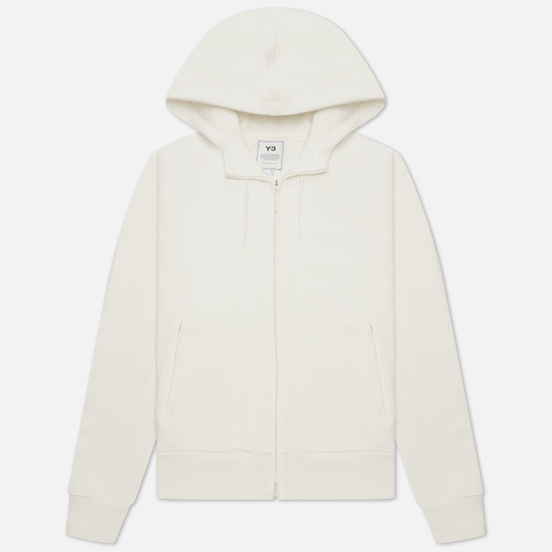 Мужская толстовка Y-3 Classic Back Logo Full-Zip Hoodie Core White