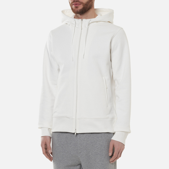 Мужская толстовка Y-3 Classic Back Logo Full-Zip Hoodie Core White