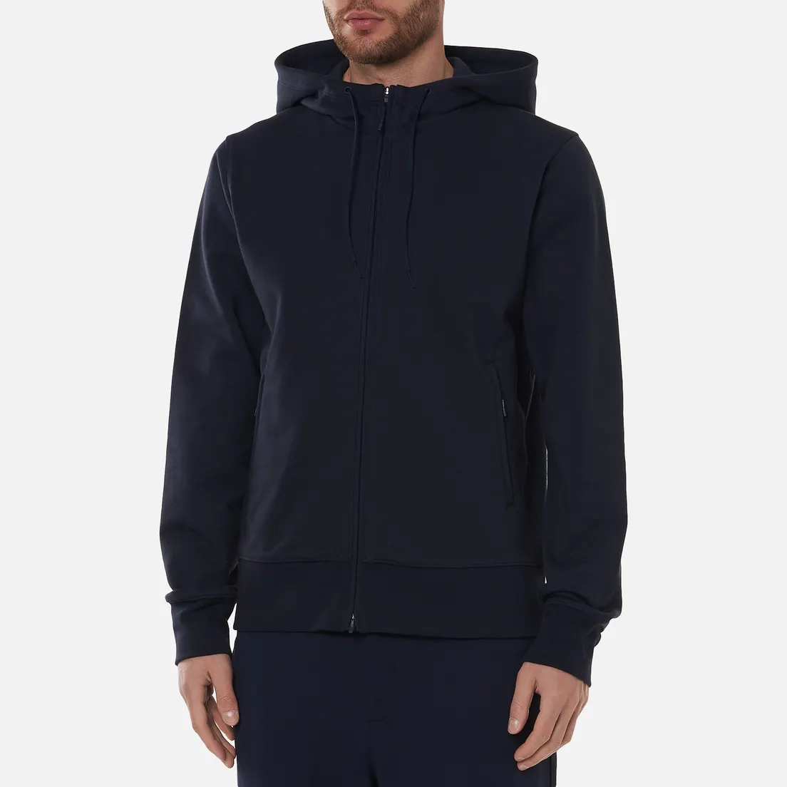 Y-3 Мужская толстовка Classic Back Logo Full Zip-Hoodie
