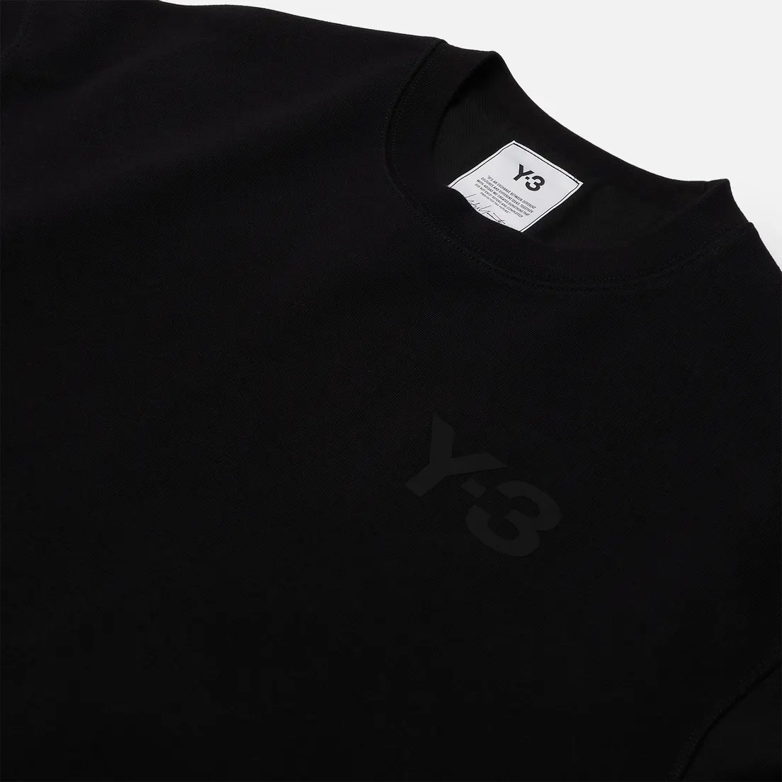 Y-3 Мужская толстовка Classic Chest Logo Crew Neck
