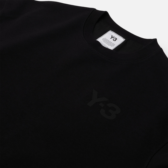 Мужская толстовка Y-3 Classic Chest Logo Crew Neck Black