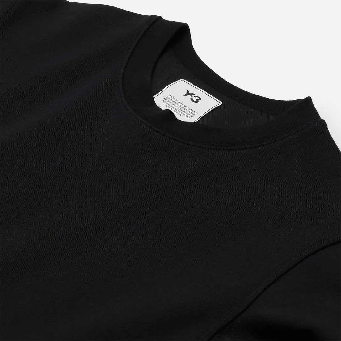 Y-3 Мужская толстовка Classic Back Logo Crew Neck