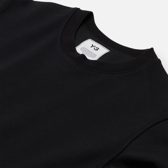 Мужская толстовка Y-3 Classic Back Logo Crew Neck Black