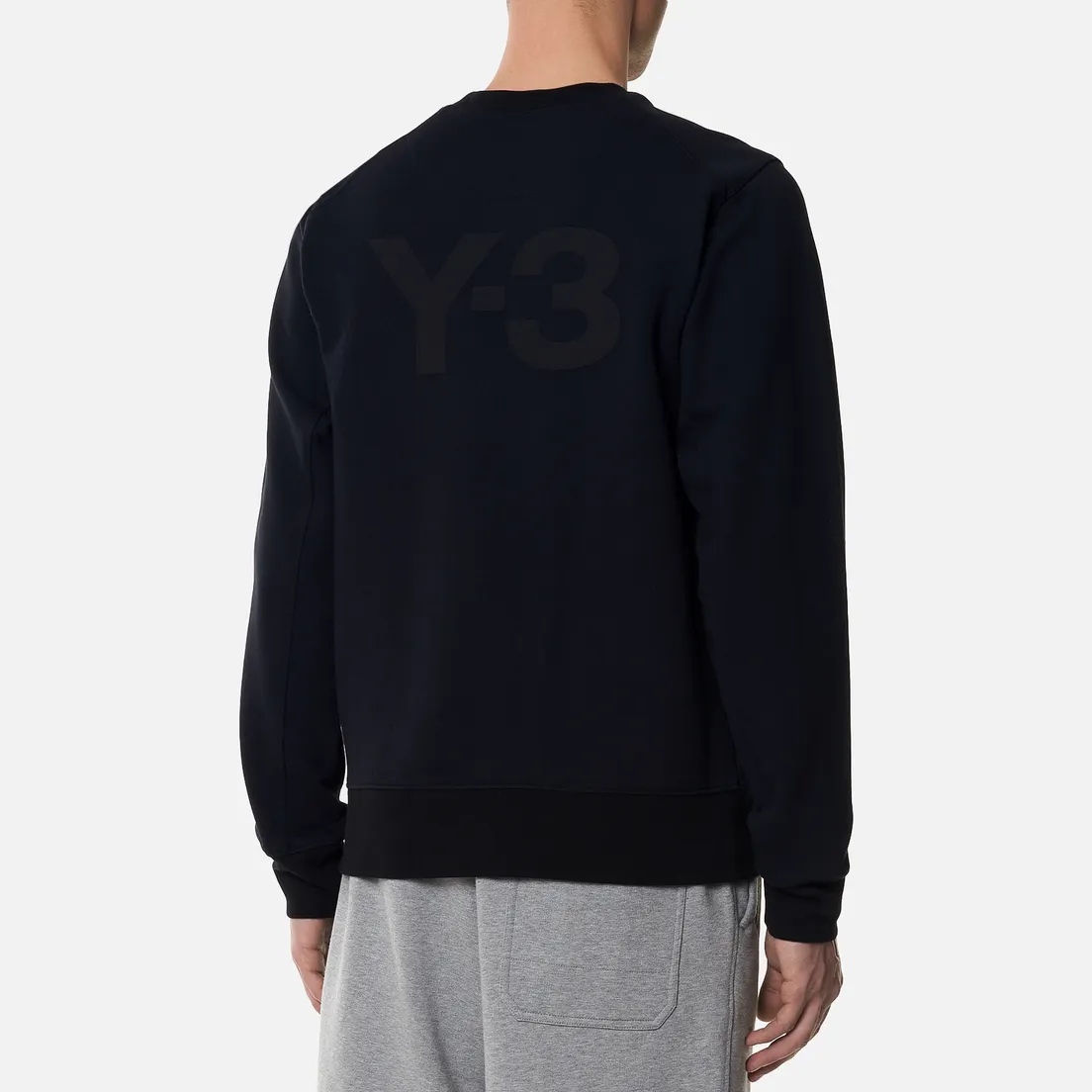 Y-3 Мужская толстовка Classic Back Logo Crew Neck