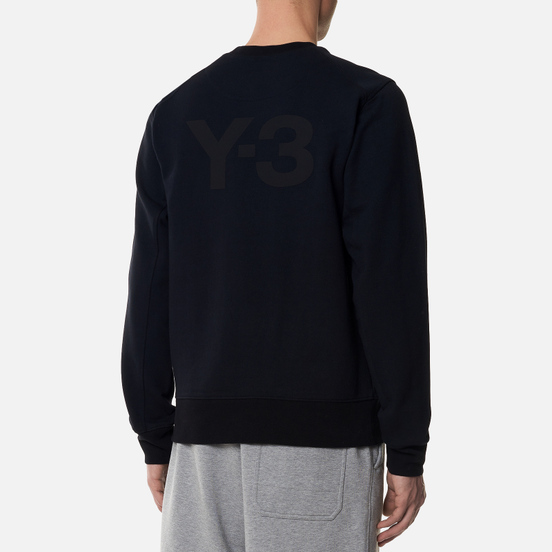 Мужская толстовка Y-3 Classic Back Logo Crew Neck Black