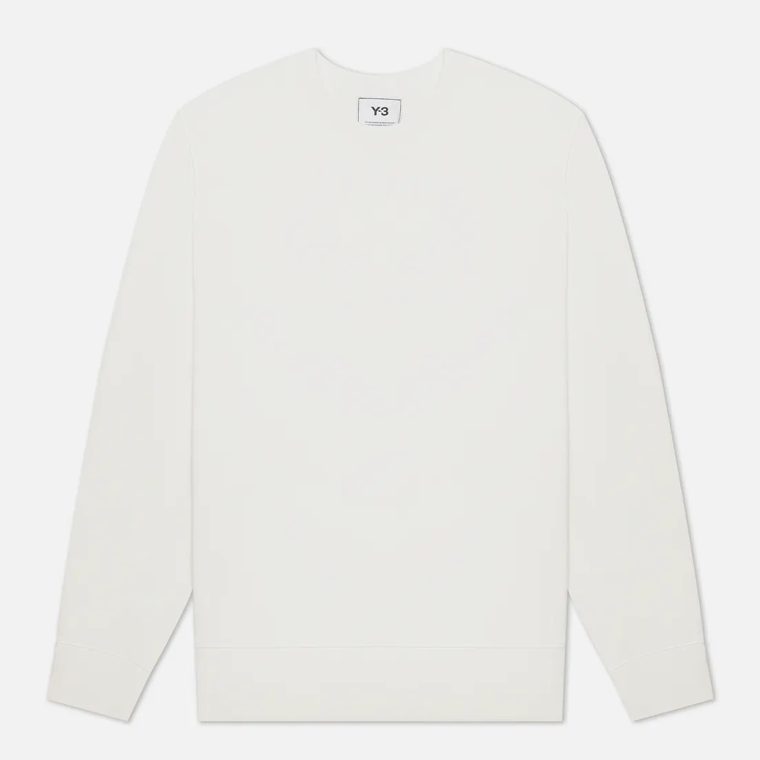 Y-3 Мужская толстовка Classic Back Logo Crew Neck