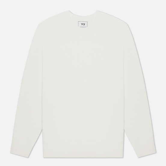 Мужская толстовка Y-3 Classic Back Logo Crew Neck Core White