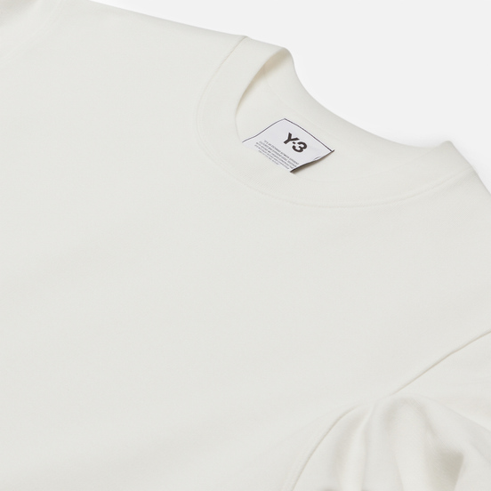 Мужская толстовка Y-3 Classic Back Logo Crew Neck Core White