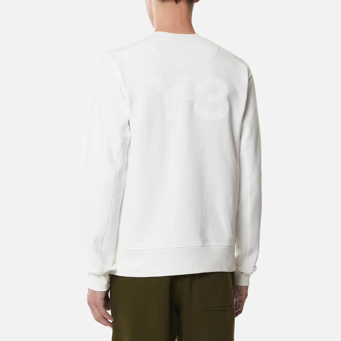 Y-3 Мужская толстовка Classic Back Logo Crew Neck