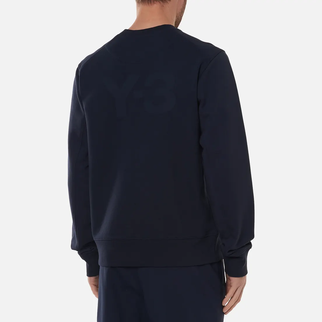 Y-3 Мужская толстовка Classic Back Logo Crew Neck