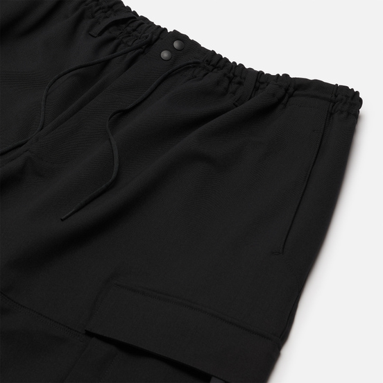 Мужские шорты Y-3 Classic Refined Wool Stretch Cargo Black